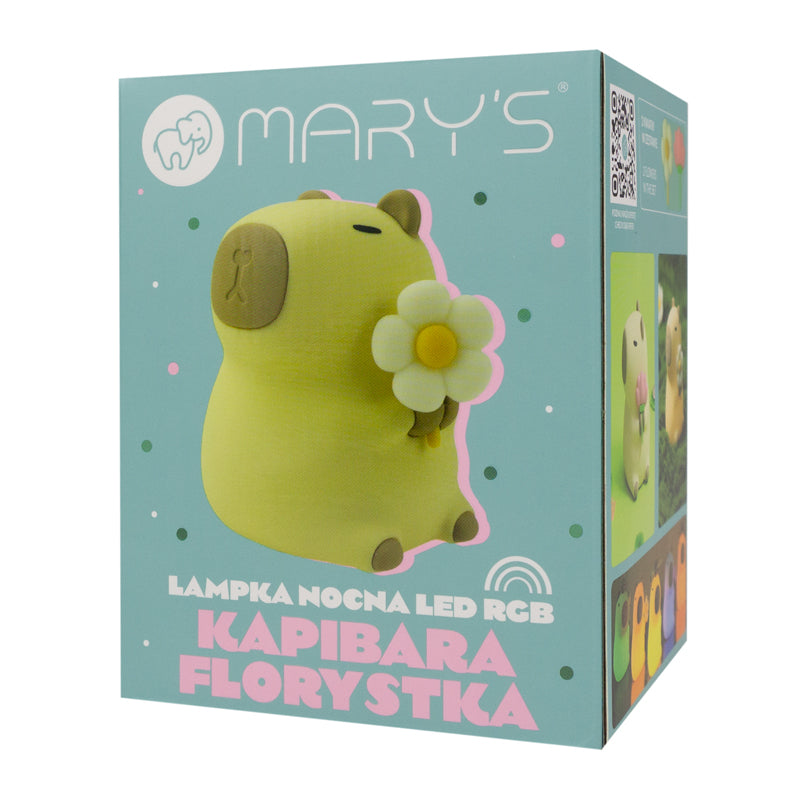 Luz de Presença | Led | Capivara com Flores