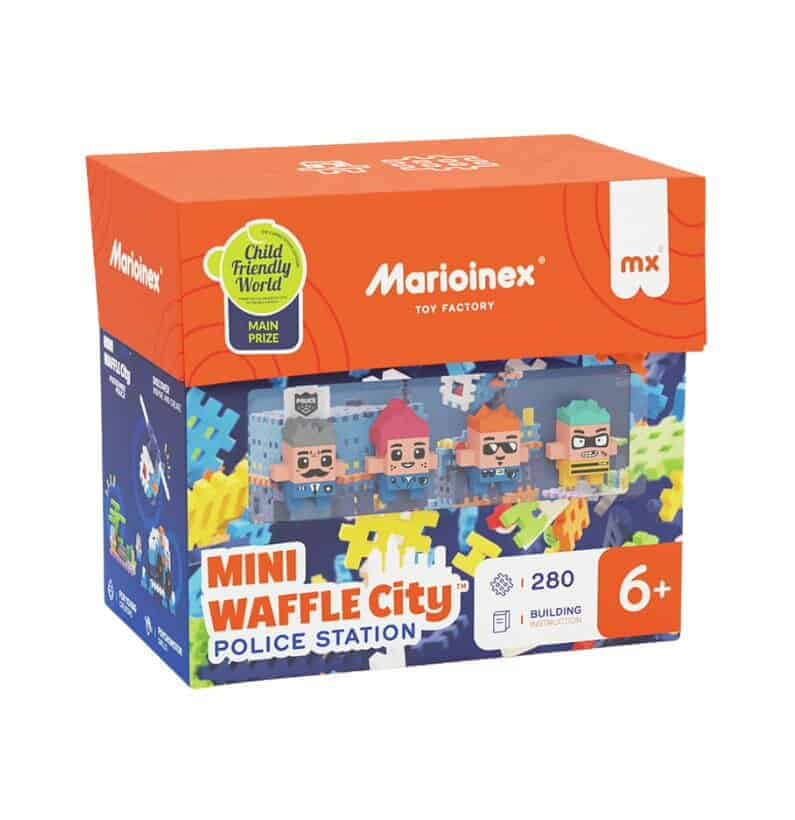 Mini WAFFLE City | Esquadra Policia | 280 pcs