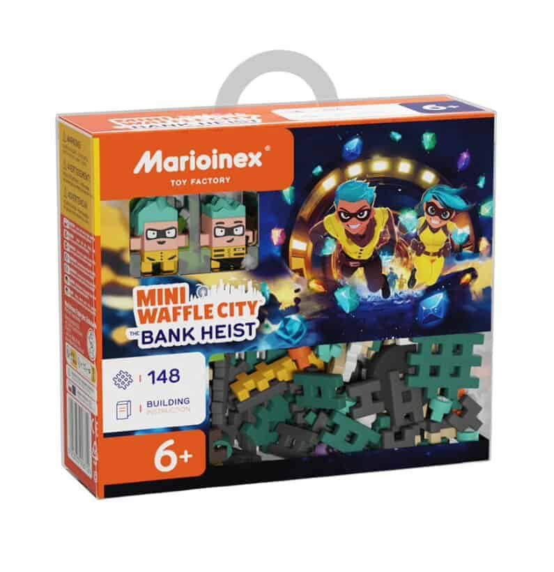 Mini WAFFLE City | Assalto Banco | 148 pcs