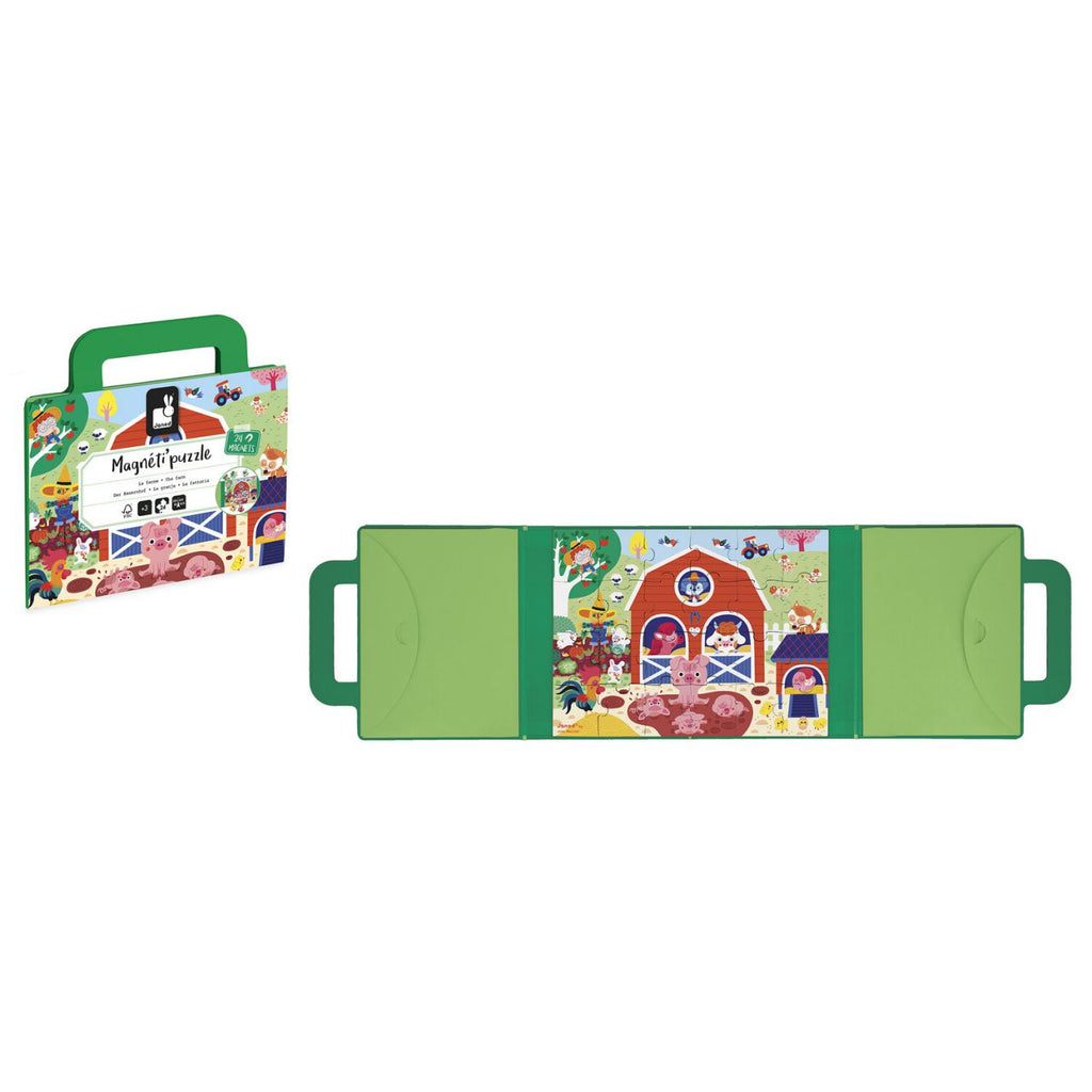 Magneti'Puzzles Quinta 24 peças Janod