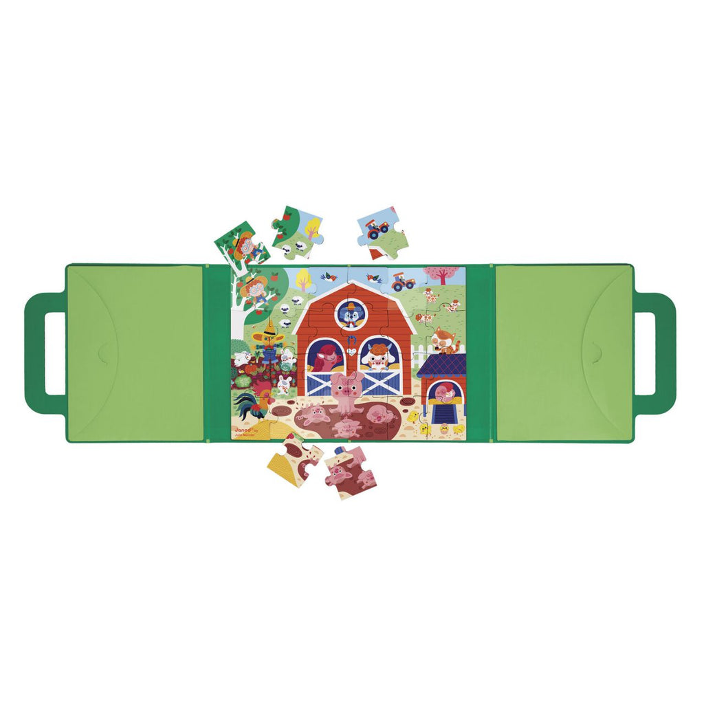 Magneti'Puzzles Quinta 24 peças Janod