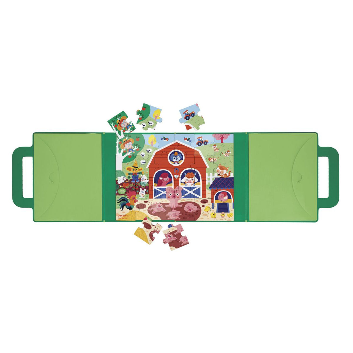 Magneti'Puzzles Quinta 24 peças Janod