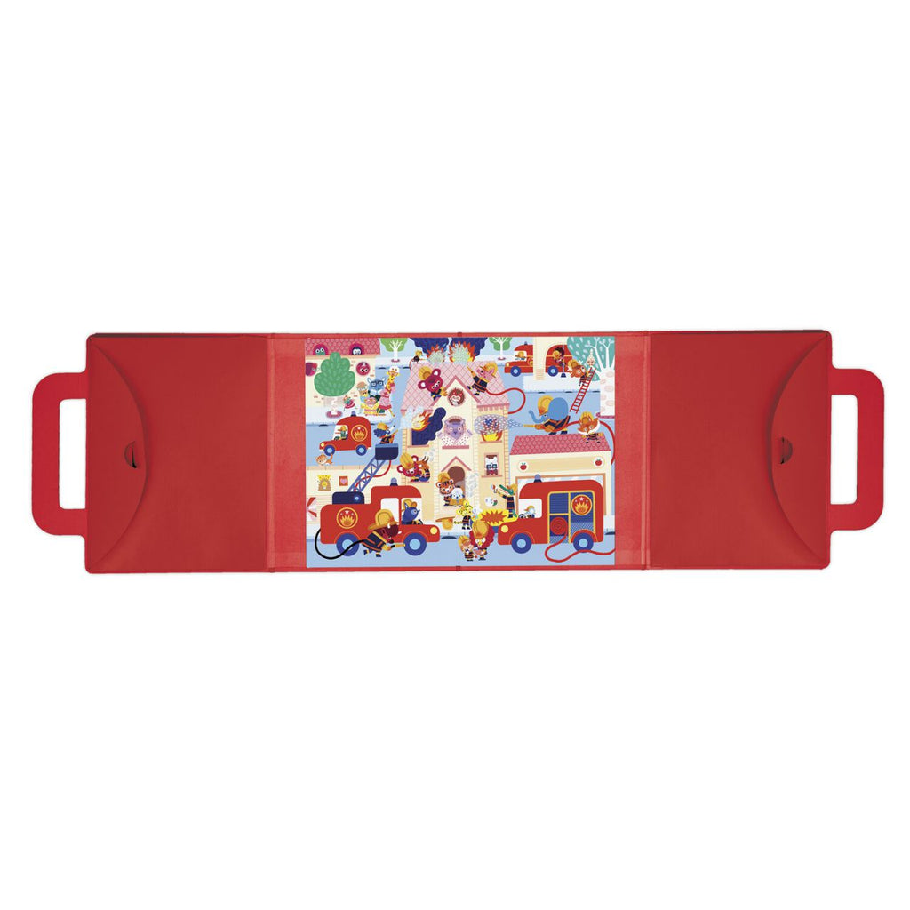 Magneti'Puzzles Bombeiros 36 peças Janod