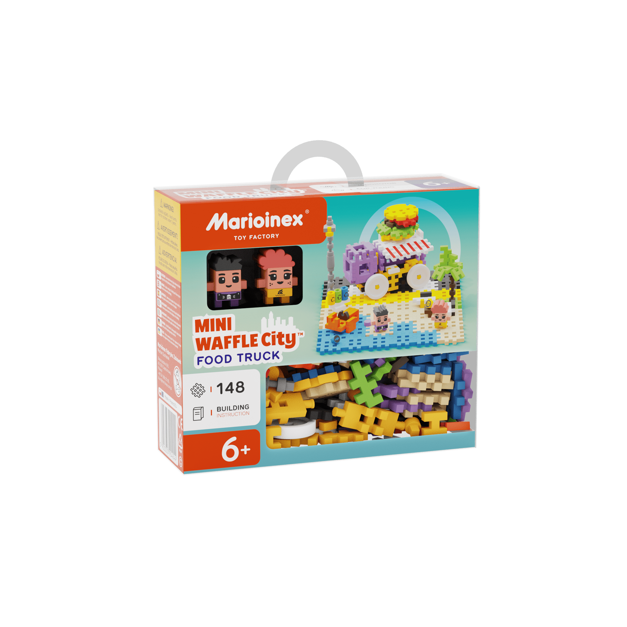 Mini WAFFLE City | Relote Bar | 148 pcs