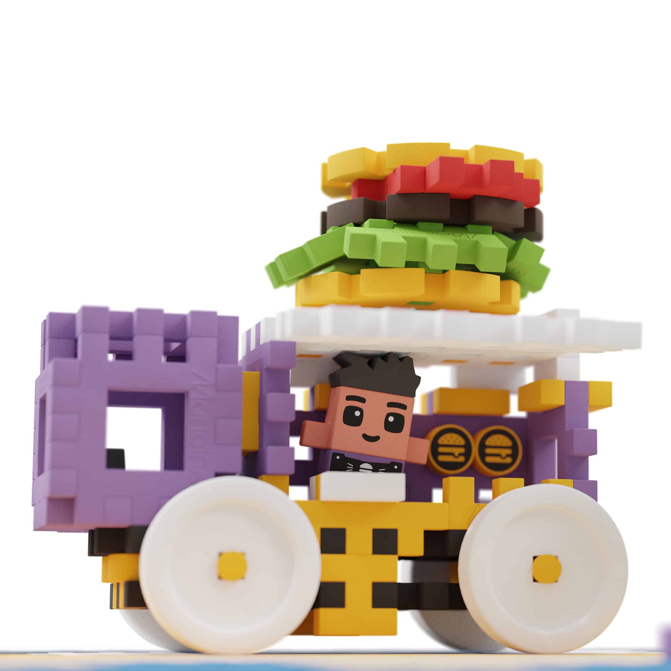 Mini WAFFLE City | Relote Bar | 148 pcs