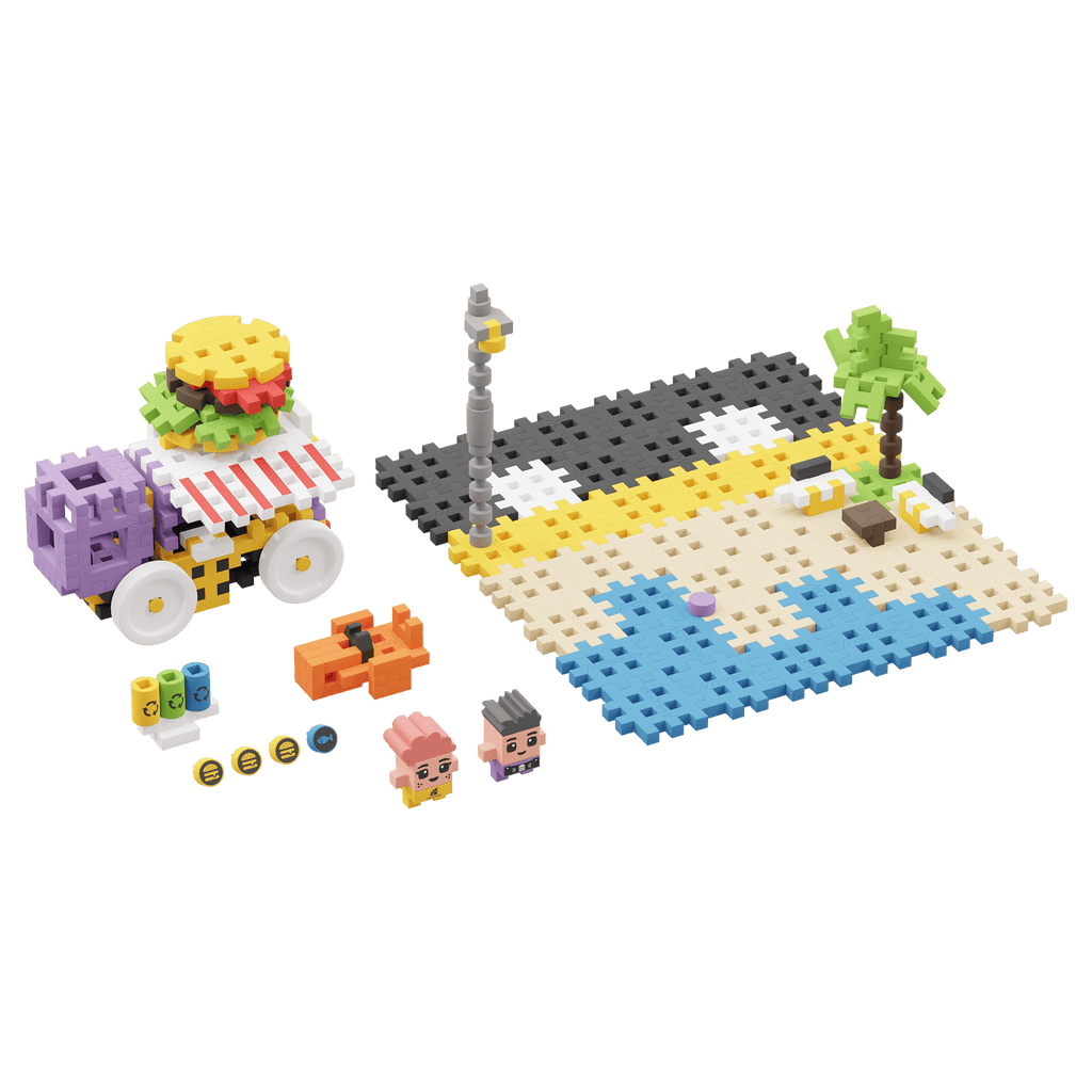 Mini WAFFLE City | Relote Bar | 148 pcs