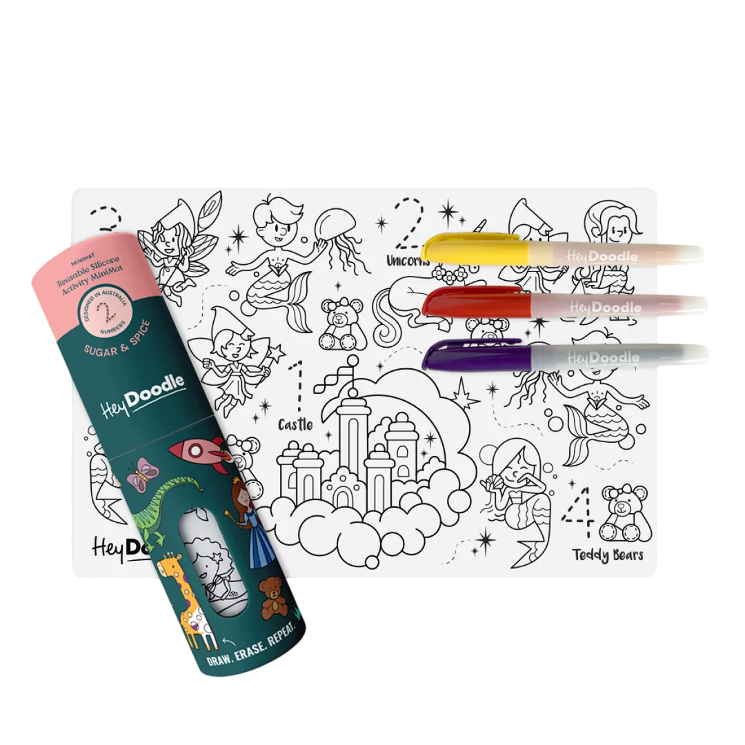 Mini Tapete de Silicone | Reutilizável | Sugar & Spice