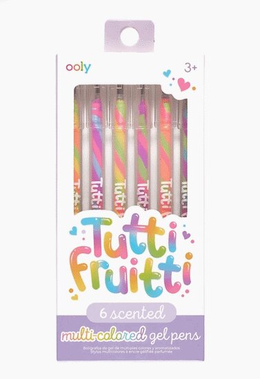 Canetas de Gel com Aromas de Frutas