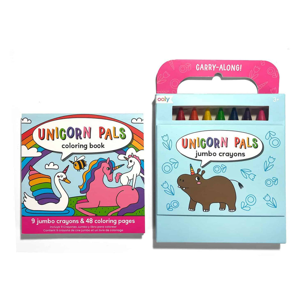 Carry Along Crayons | Coloring Book | Unicorn Pals