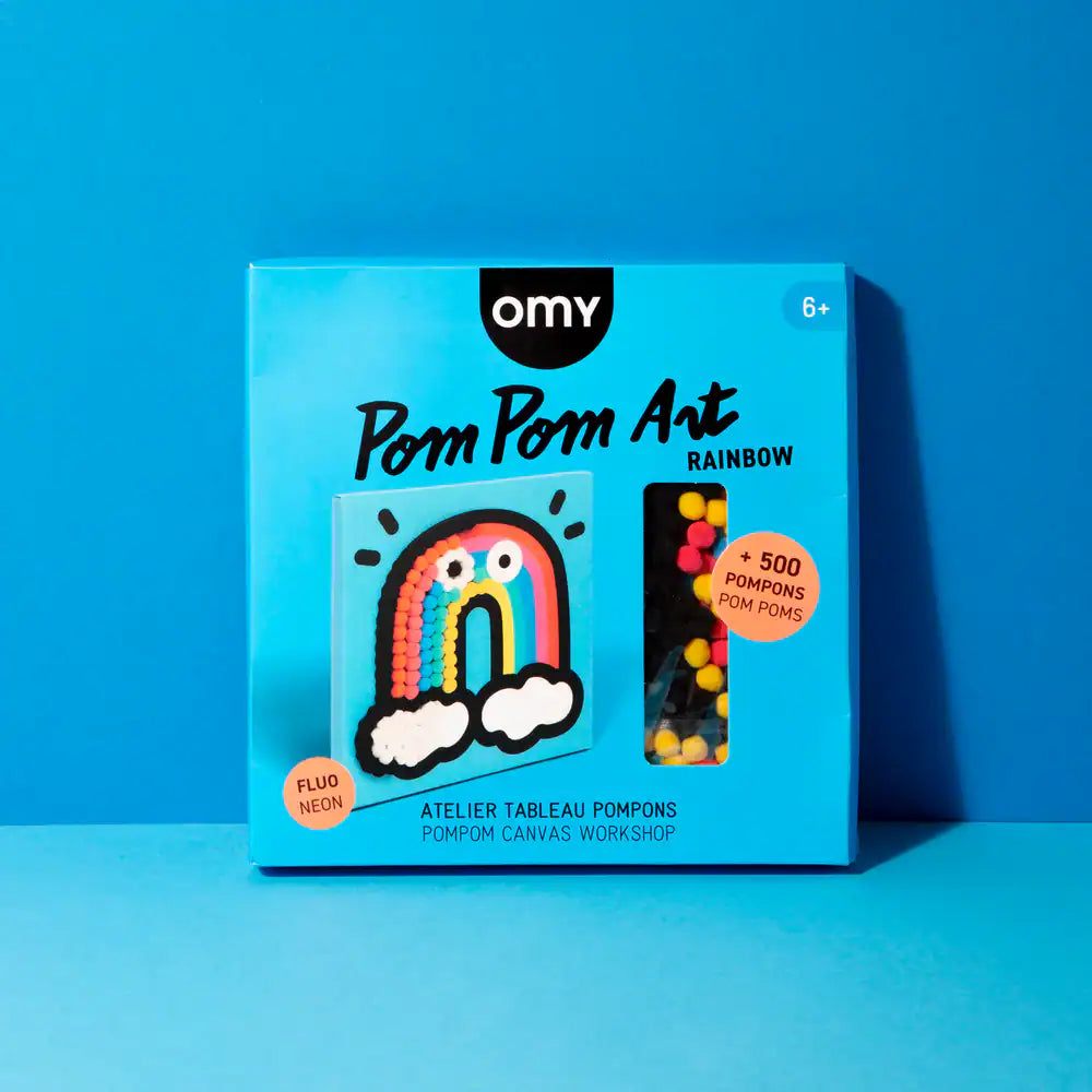 Pom Pom Art | Rainbow