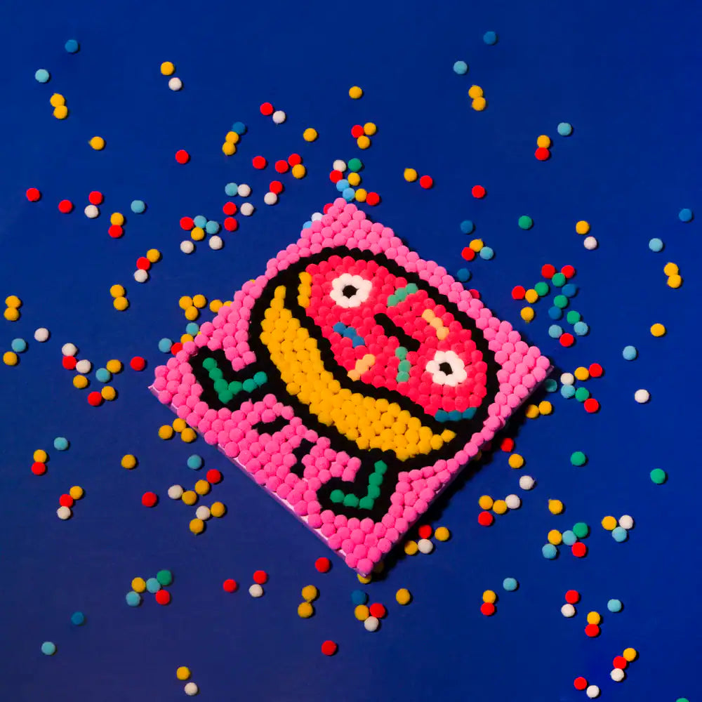 Pom Pom Art | Donut