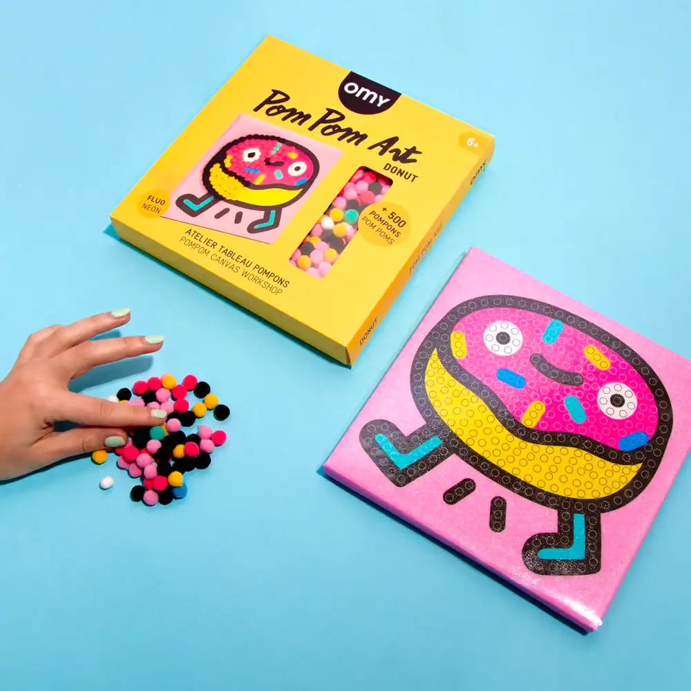 Pom Pom Art | Donut