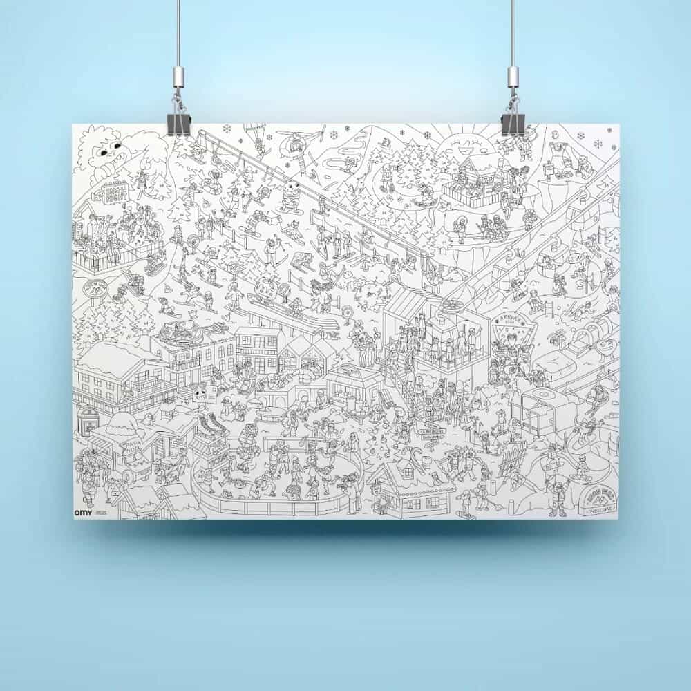 Giant Poster | I Love Winter