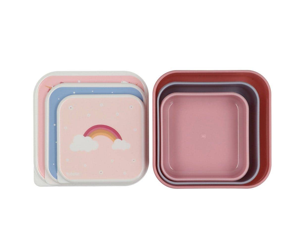 Conjunto 3 Caixas Lancheira | Magical Unicorn