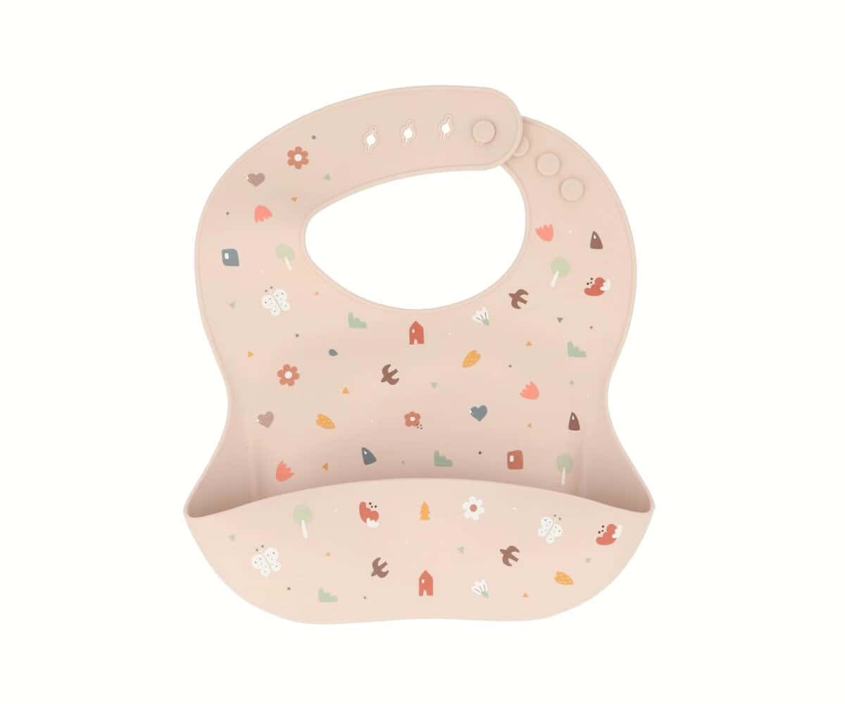 Babete Silicone | Geometric Nature