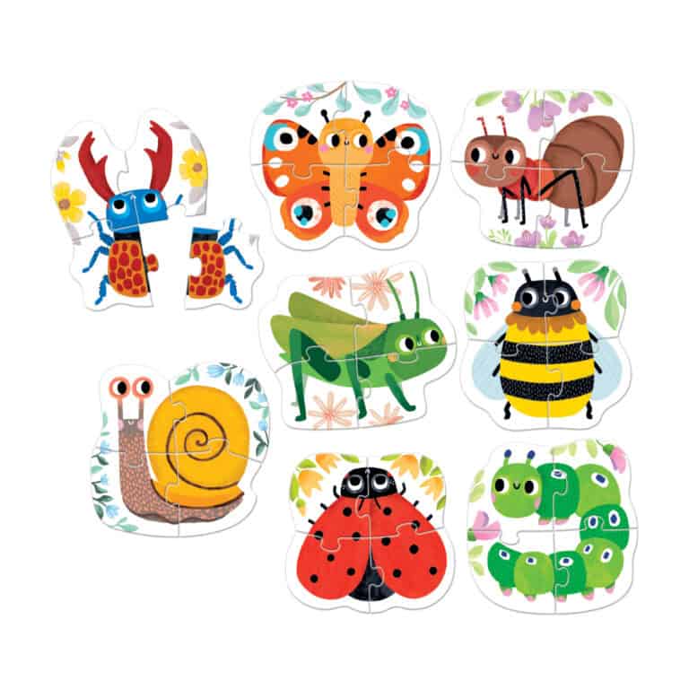 Progressive Puzzles | Tiny Creatures
