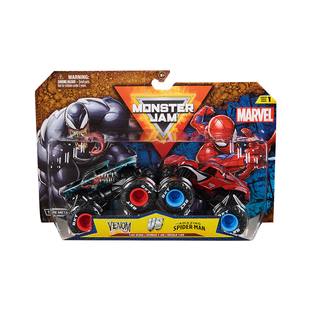 Monster Jam | Pack 2 Marvel  | 1:64