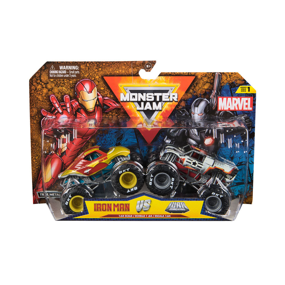 Monster Jam | Pack 2 Marvel  | 1:64