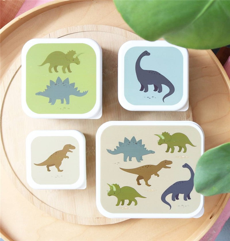 Set 4 caixas | Dinossauros