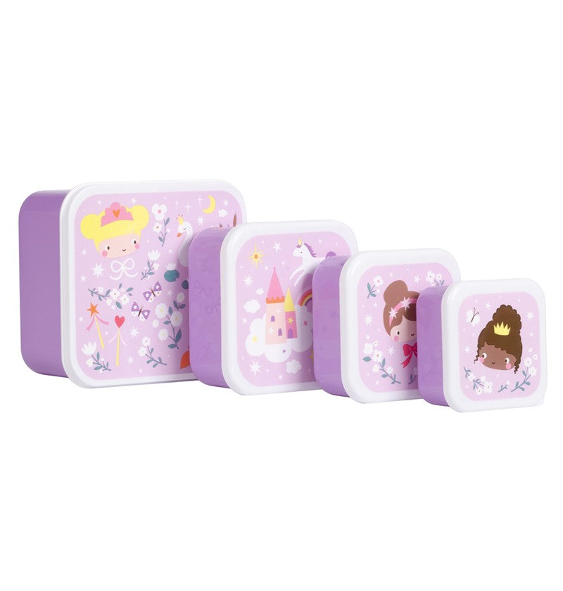 Set 4 caixas | Princesas