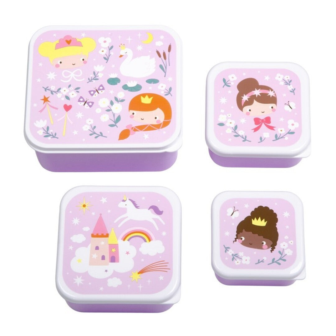 Set 4 caixas | Princesas