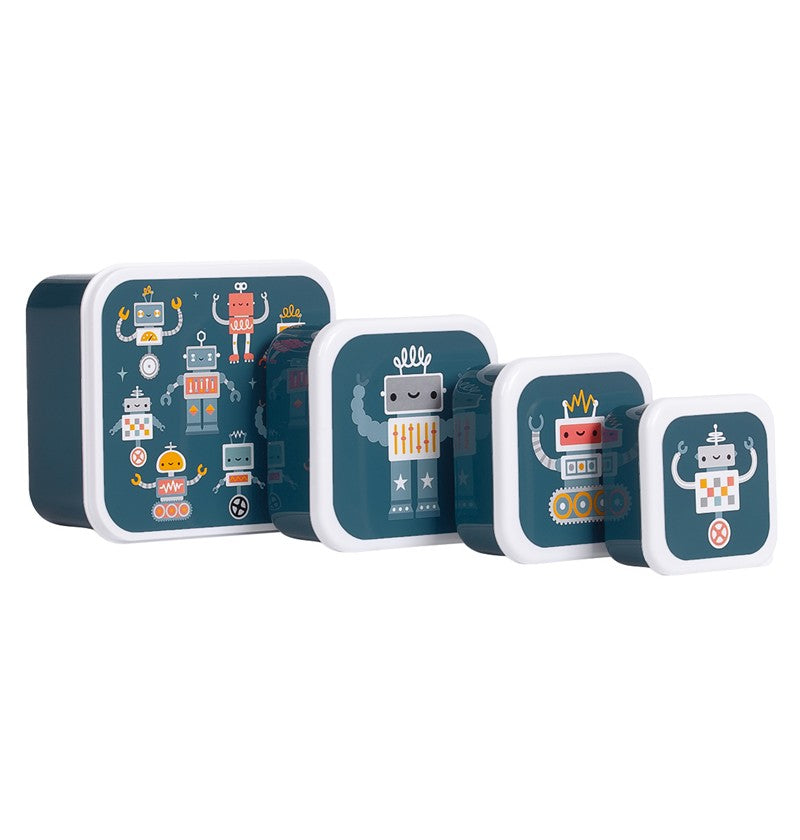Set 4 caixas | Robots