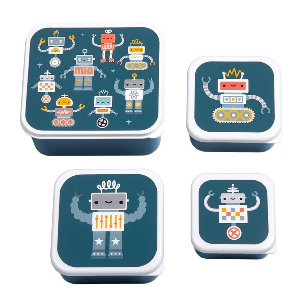 Set 4 caixas | Robots