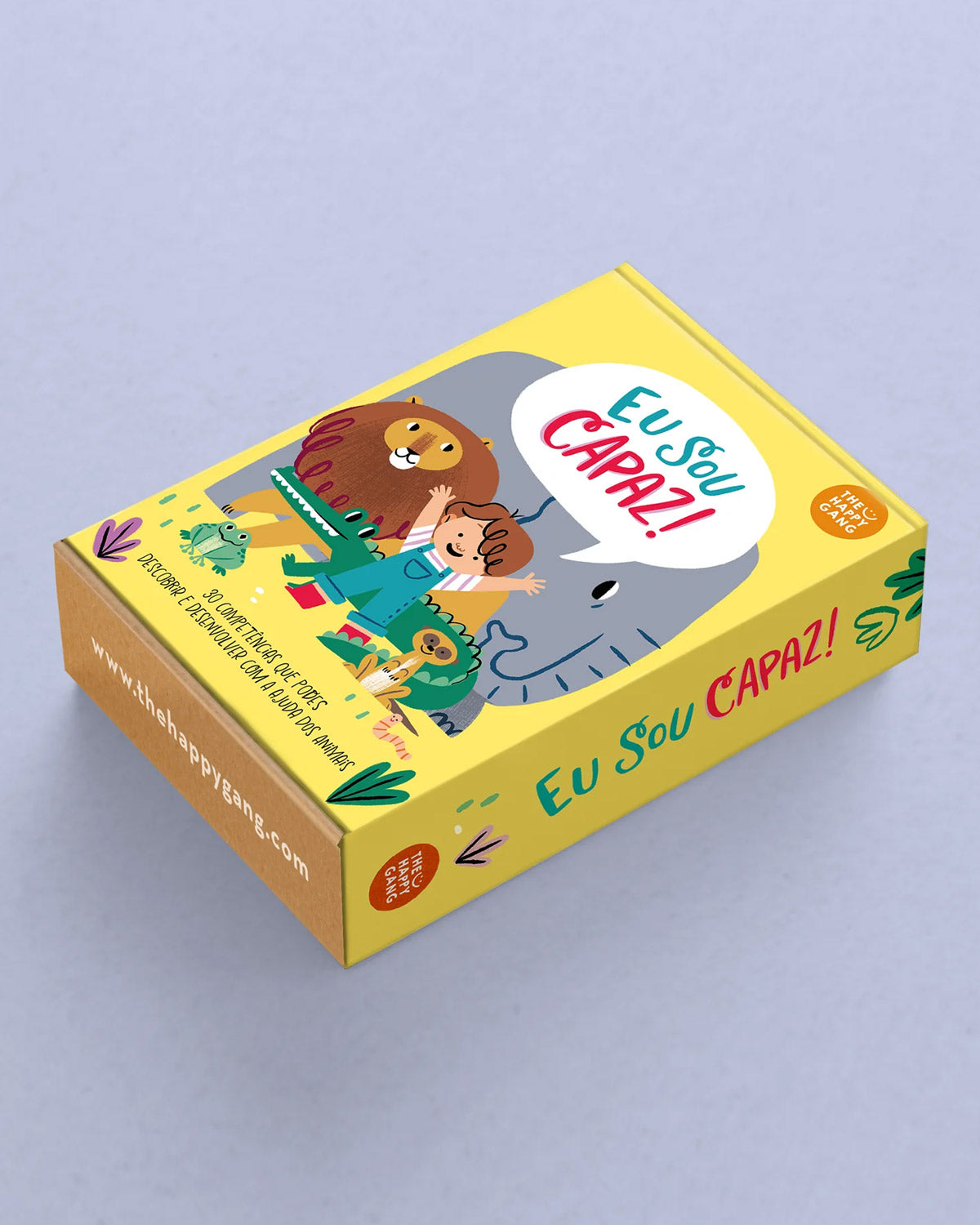 Eu Sou Capaz - caixa do jogo The Happy Gang