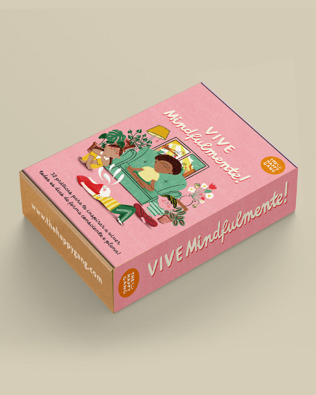 Vive Mindfulmente - caixa do jogo The Happy Gang