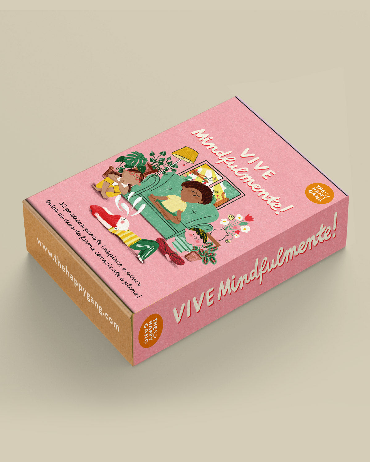 Vive Mindfulmente - caixa do jogo The Happy Gang