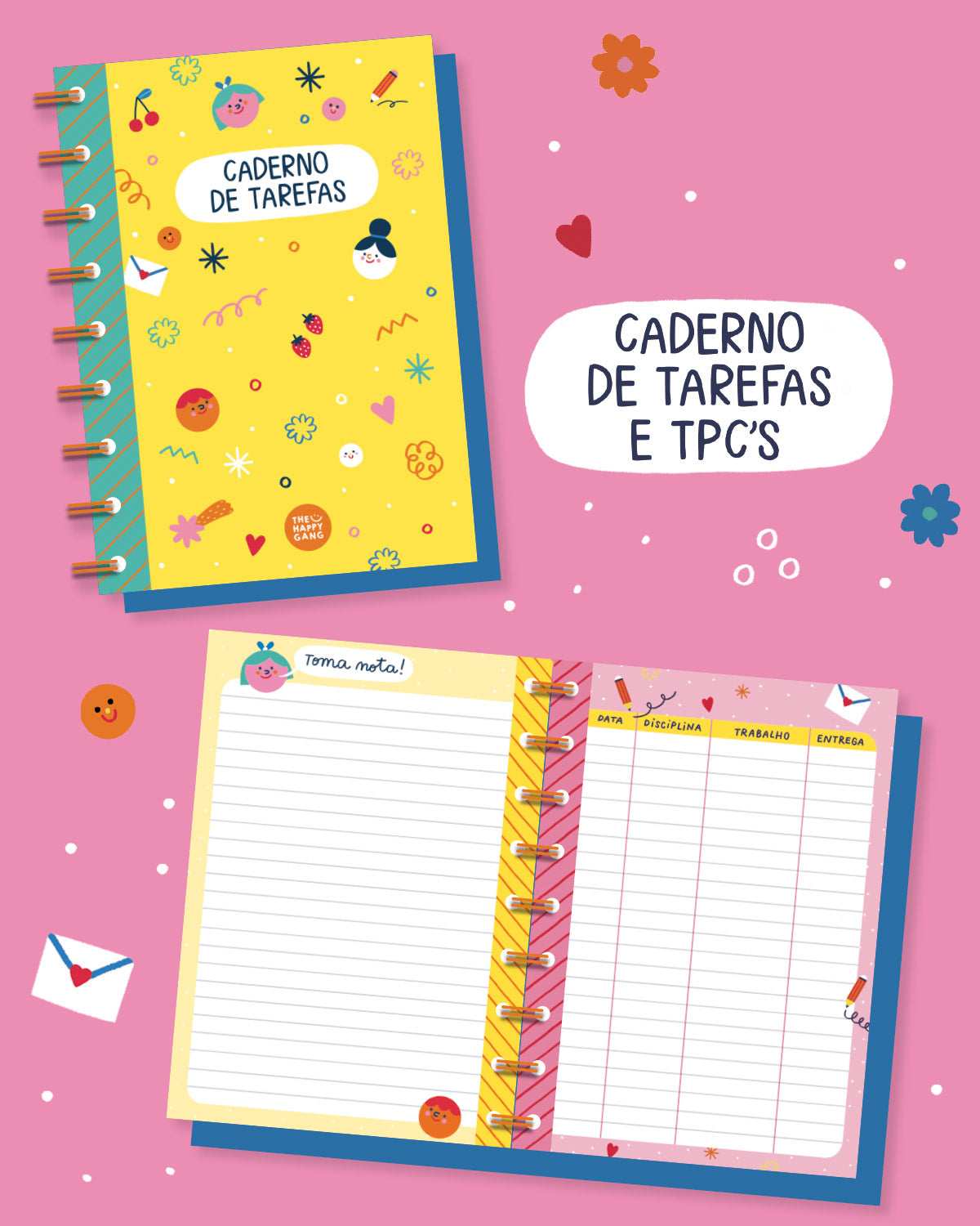 Caderno de Tarefas - Happy Colors - The Happy Gang, imagem 4