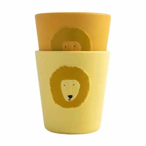 Pack 2 | Copo de Silicone | Mr. Lion