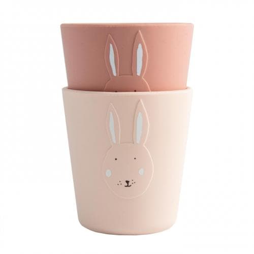 Pack 2 | Copo de Silicone | Mrs. Rabbit