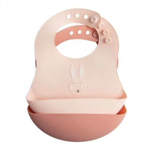 Pack 2 | Bibe em Silicone | Mrs. Rabbit