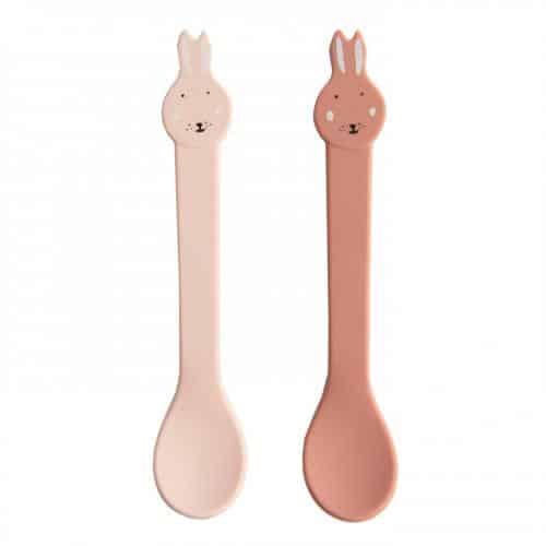 Pack 2 | Colher de Silicone | Mrs. Rabbit