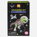 Set de Colorir | Dinos in Space