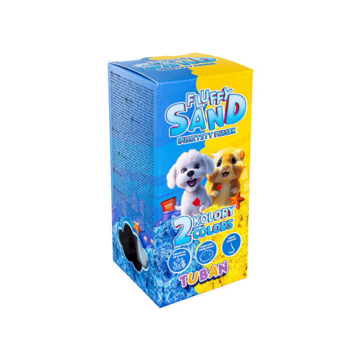 Set Fluffy Sand | Azul e Amarelo