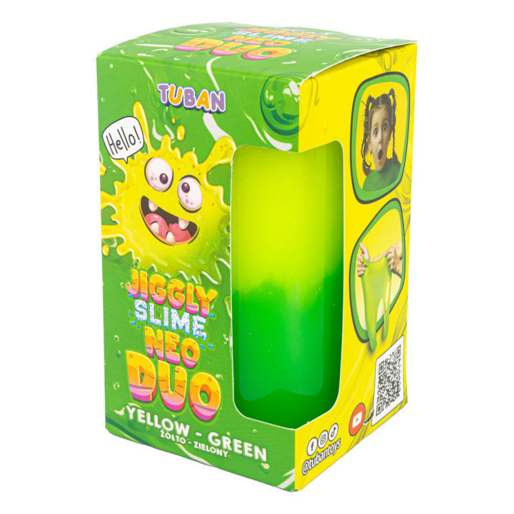 Jiggly Slime Neo Duo | Amarelo e Verde