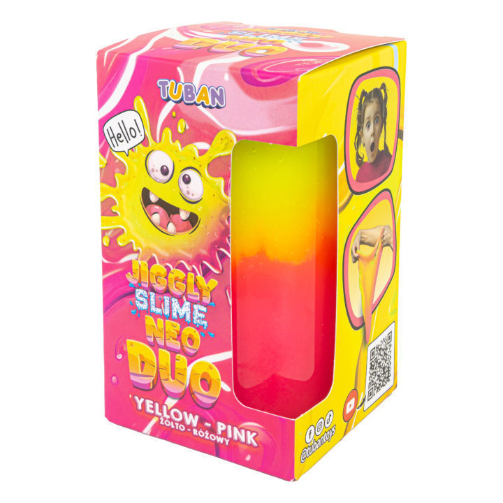 Jiggly Slime Neo Duo | Amarelo e Rosa
