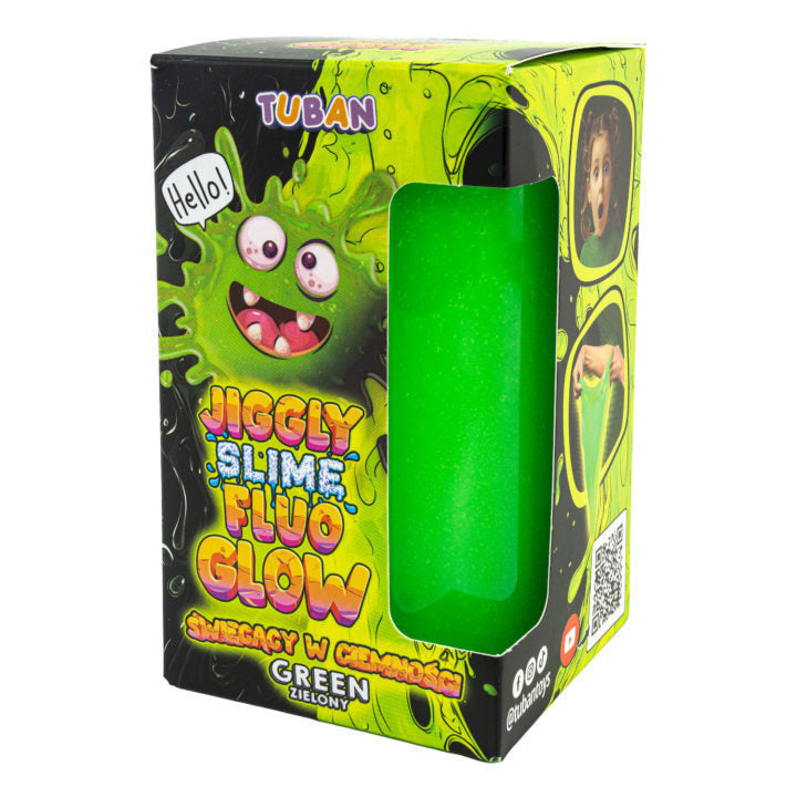 Jiggly Slime Fluo Glow | Verde