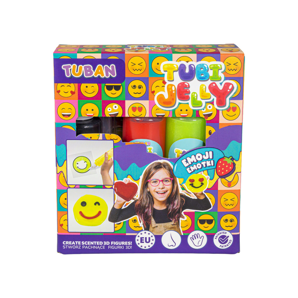 Set Tubi Jelly | 3 Cores | Emoji