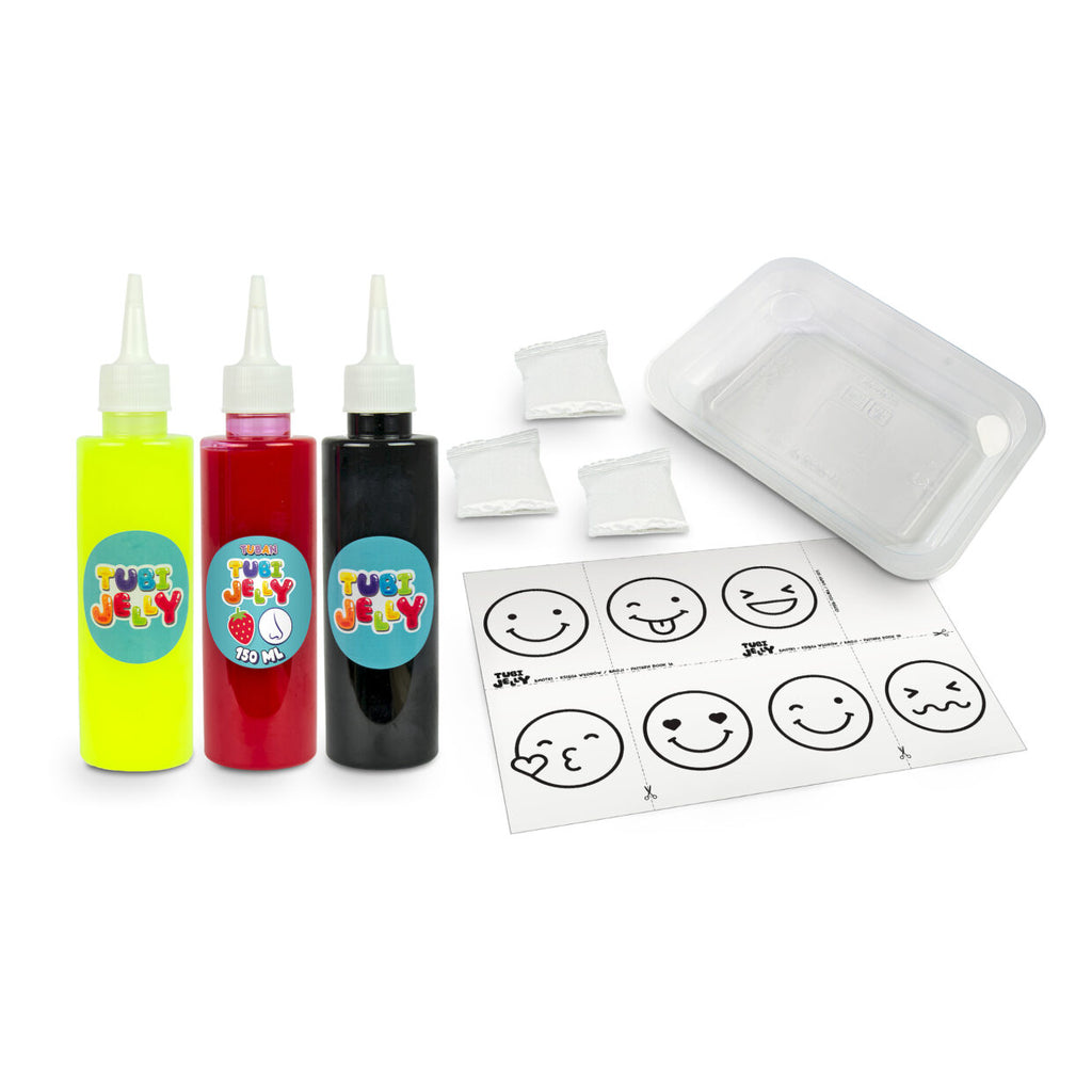 Set Tubi Jelly | 3 Cores | Emoji