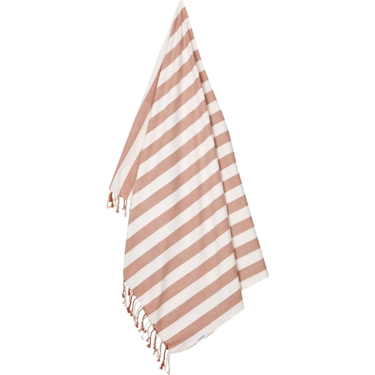 Toalha de praia | Mona | Tuscany rose / Creme