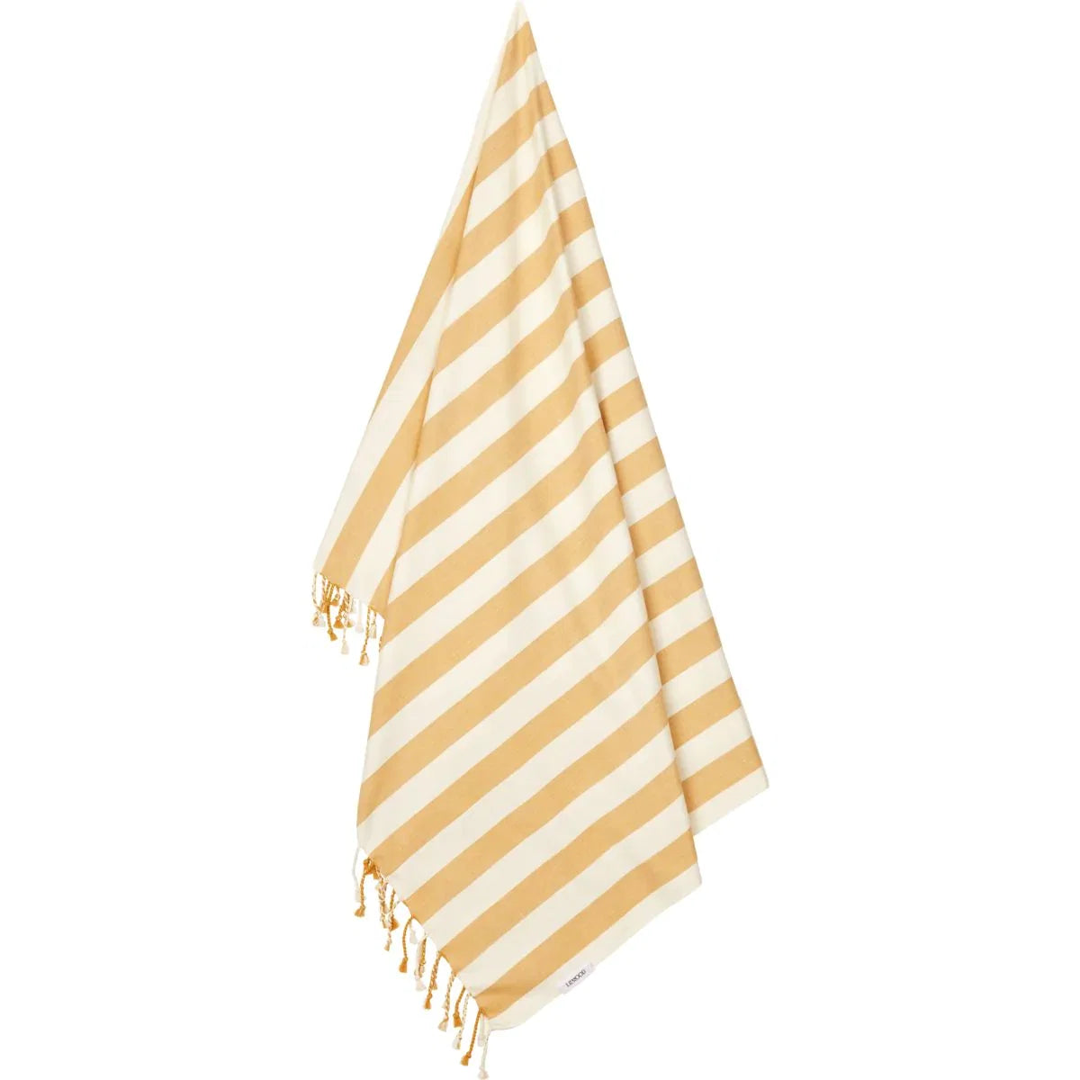 Toalha de praia | Mona | Yellow mellow / Creme