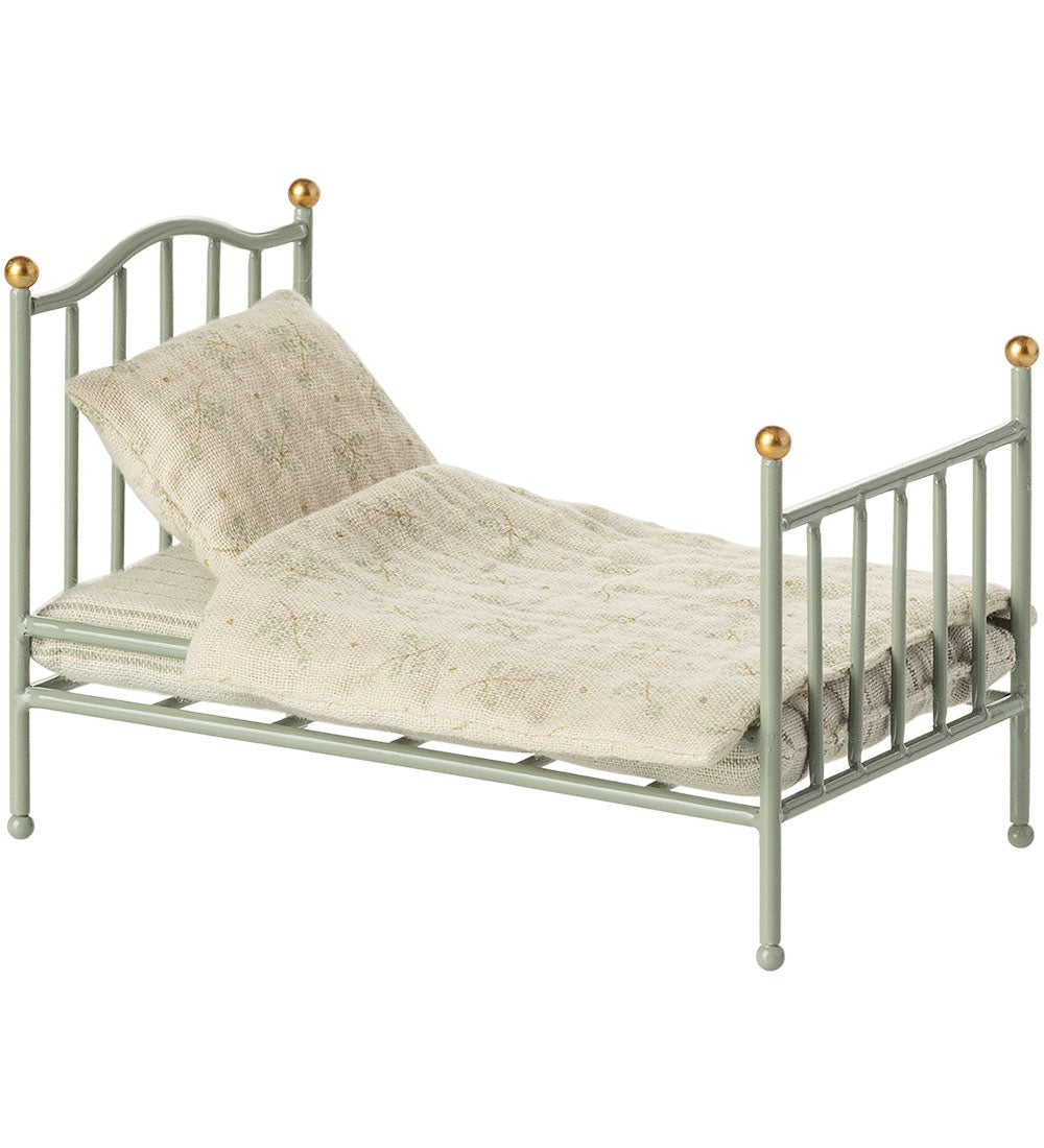 Cama Vintage Individual | Maileg | Mouse | Mint
