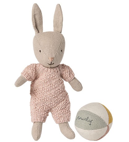Rabbit Set | Maileg | Micro | Sand | Rose