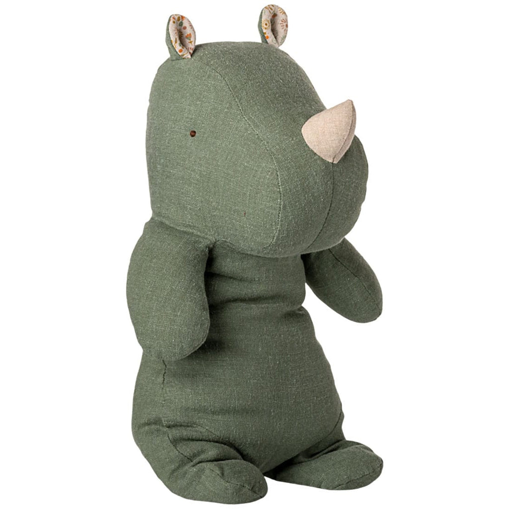 Safari Friends | Maileg | Rhino | Medium | Sage