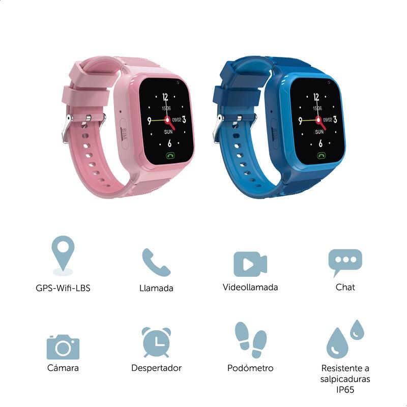 Smartwatch | 4G / GPS | Azul