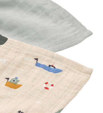 Pack 2 | Musselina | Lewis | Sailing / Dove blue mix