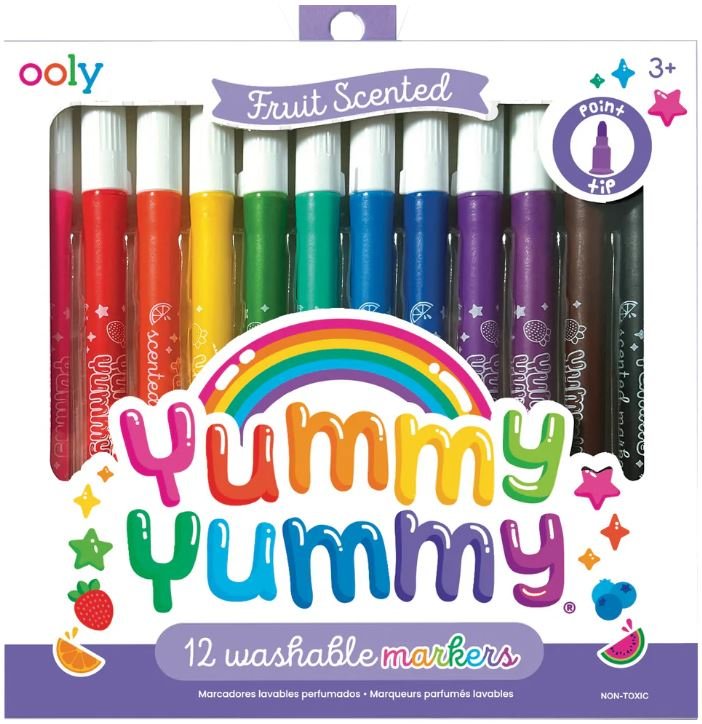 12 Marcadores Perfumados | Yummy Yummy